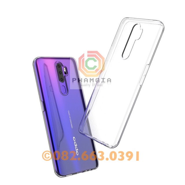 Ốp lưng Oppo a9 2020 dẻo trong cao cấp