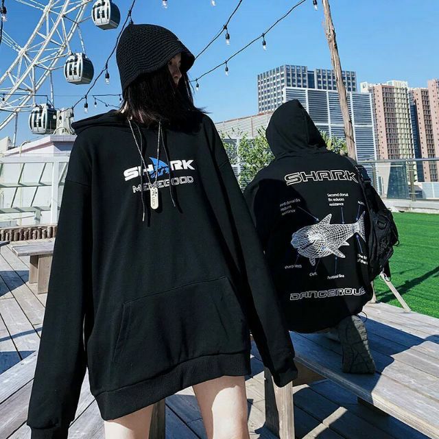 🌸🌸🌸Áo hoodie cá mập [ 💗MUA 1 TẶNG 1 QUÀ SIÊU CUTE💗 ] KÈM VIDEO HÌNH THẬT