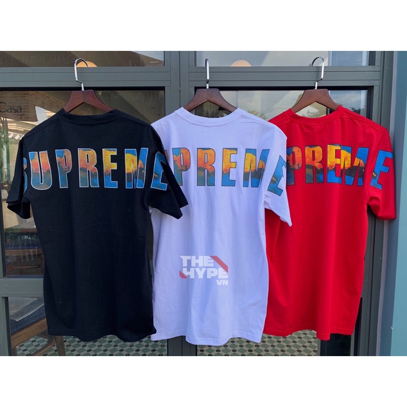 SUPREME TEE - Áo Supreme Crash (White) [Mirror Quality]