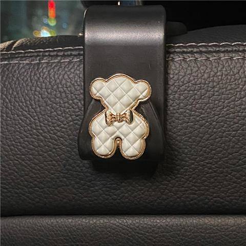 Set 1/ 2 móc nhỏ treo ghế sau ô tô trang trí nội thất g3G8