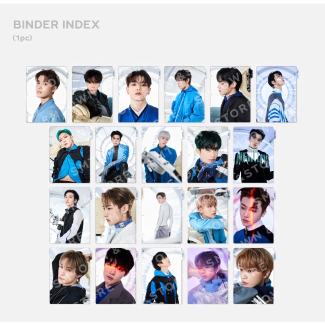 Bộ đồ chơi nhóm nhạc NCT BINDER INDEX
