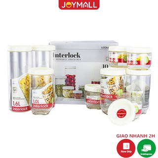 BỘ 10 HỘP LOCK&LOCK INTERLOCK INL301WS10