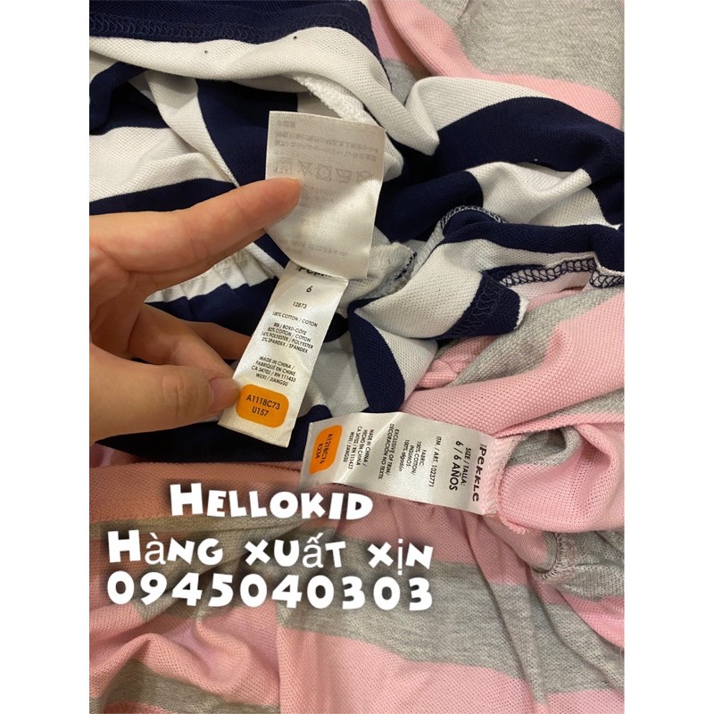 váy polo kẻ ngang