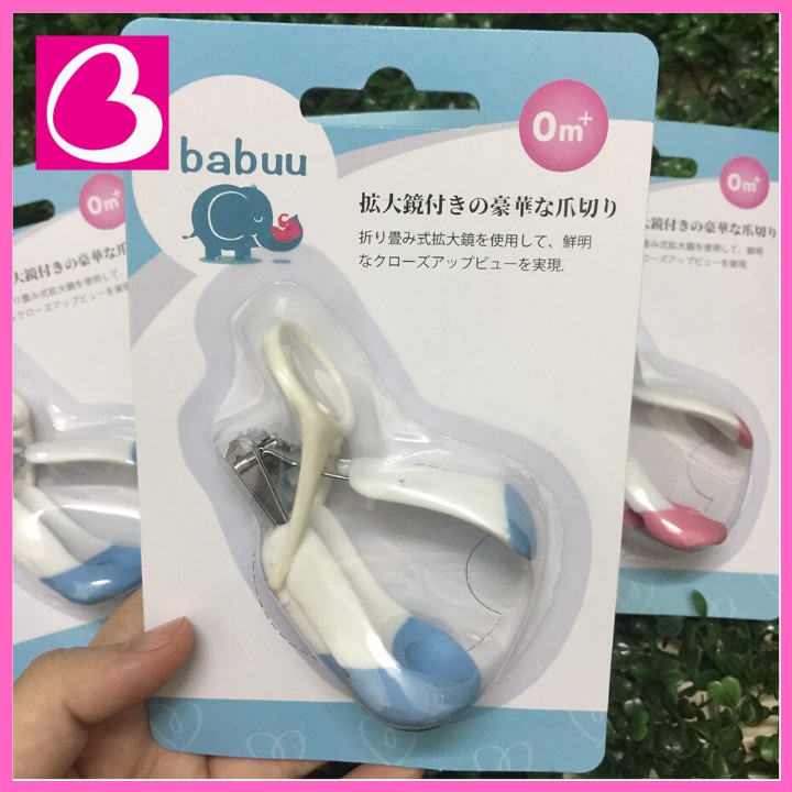 Cắt bấm móng tay Babuu Baby Nhật Bản cho bé