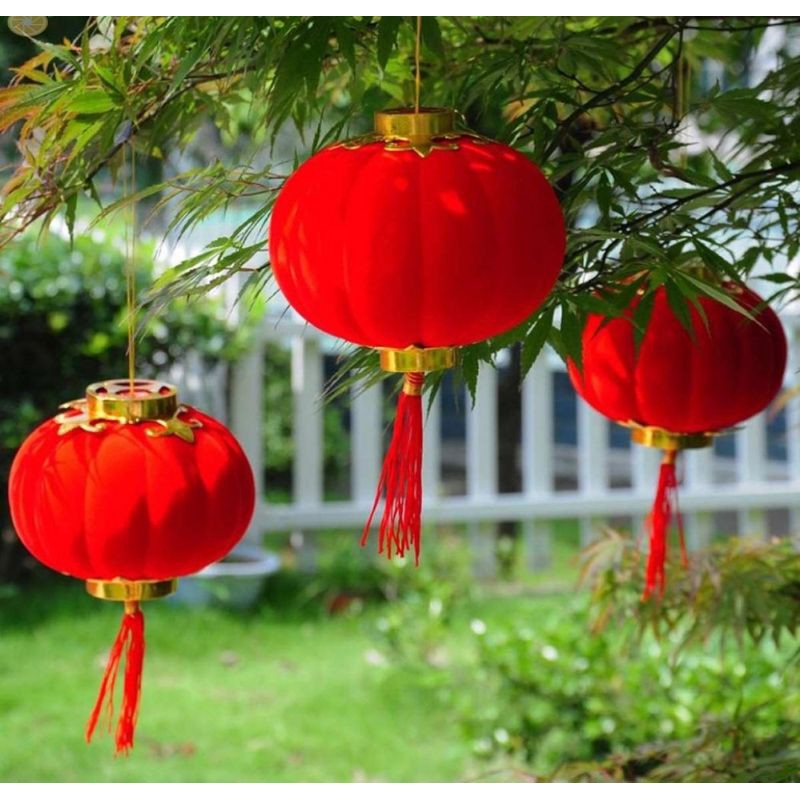 Trái châu đỏ mini trang trí
