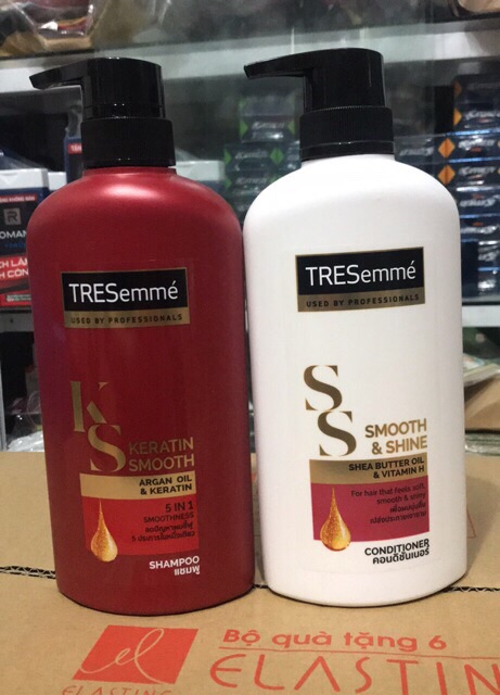 Dầu gội Tresemme KERATIN SMOOTH 450ml