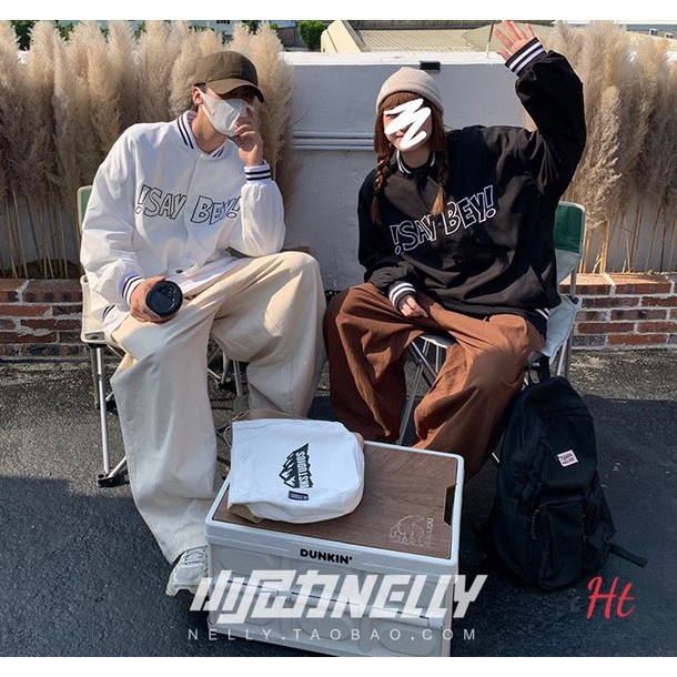 Áo Khoác BOMBER Nữ, Áo Khoác Nam Nữ Chữ SAY BEY Chất Dù Gió 2 Lớp Hàng Đẹp | BigBuy360 - bigbuy360.vn