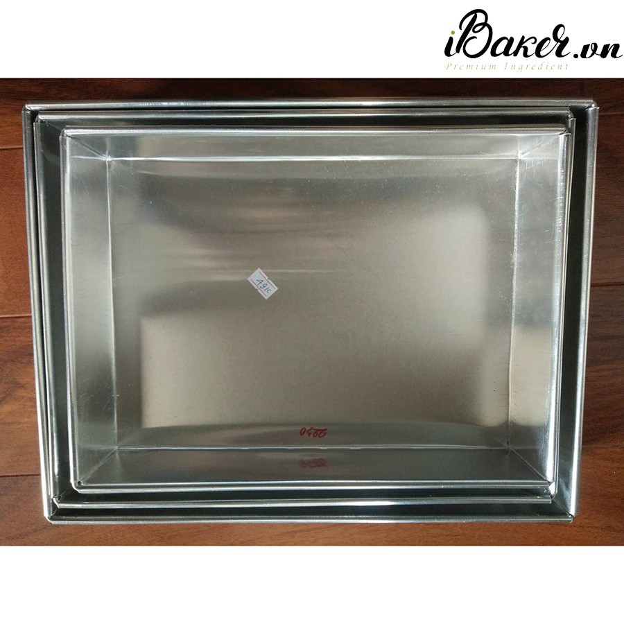Khuôn nhôm gia công chữ nhật cao 5cm