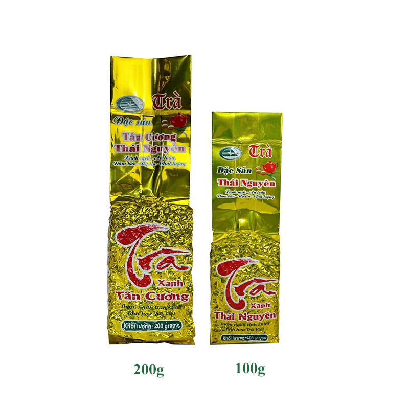 Trà xanh thái nguyên chè tân cương [ trà móc câu &quot;☆☆☆&quot; ] 100g, 200g