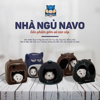 Nhà ngủ sứ cao cấp NAVO cho Hamster