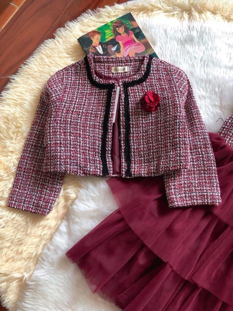 Sét váy bé còn sz 110