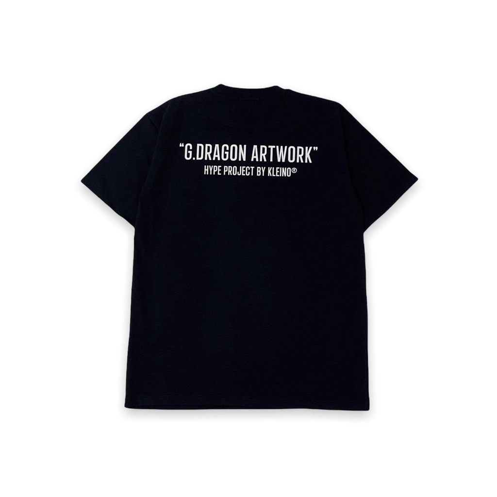 ÁO PHÔNG UNISEX GD GLOW IN DARK - BLACK