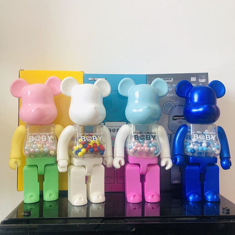Mô hình nhân vật Bearbrick Series 400% chiaki Violent Bearbrick các khớp chuyển động được