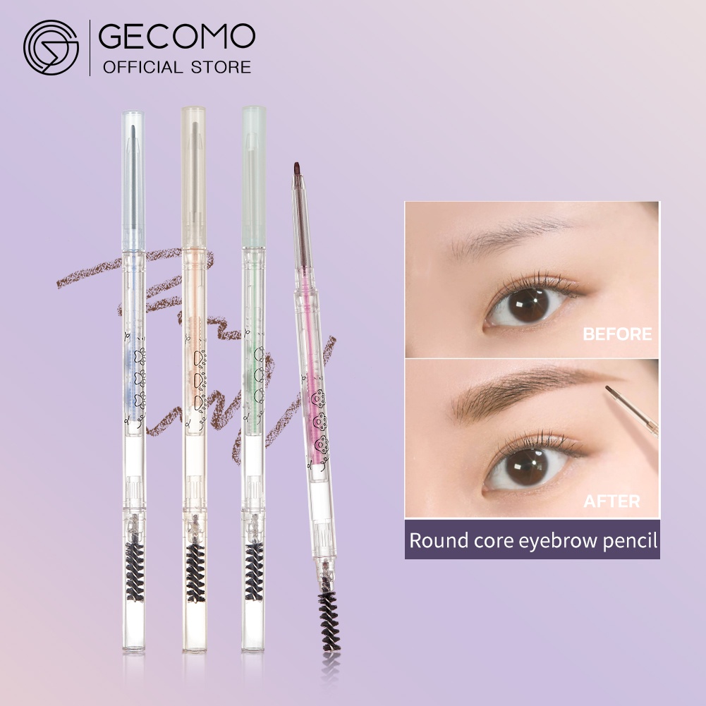 Bút Kẻ Lông Mày GECOMO Ngòi Mảnh Trang Điểm Chống Nước