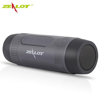 Set loa nghe bluetooth âm siêu trầm có đèn LED chuyên dụng khi dã ngoại Zealot S1