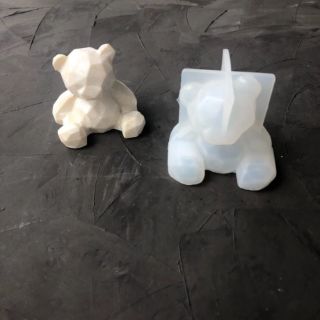 Khuôn silicone gấu