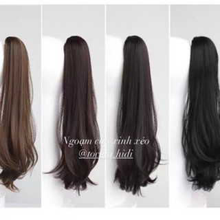 Tóc giả tóc ngoạm duỗi cúp