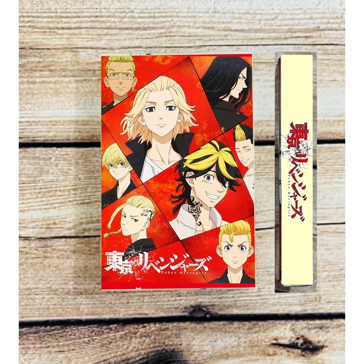 bộ 30 ảnh Lomo card Tokyo revengers có hộp đựng/lomo Card anime Tokyo revengers