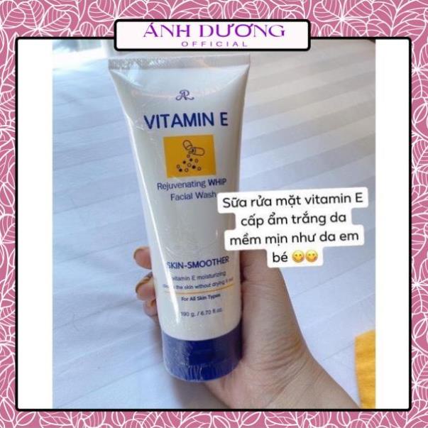 Sữa rửa mặt Aron vitamin E Thái Lan, sữa rửa mặt ngừa mụn sạch nhờn hiệu quả - Fidi Beauty