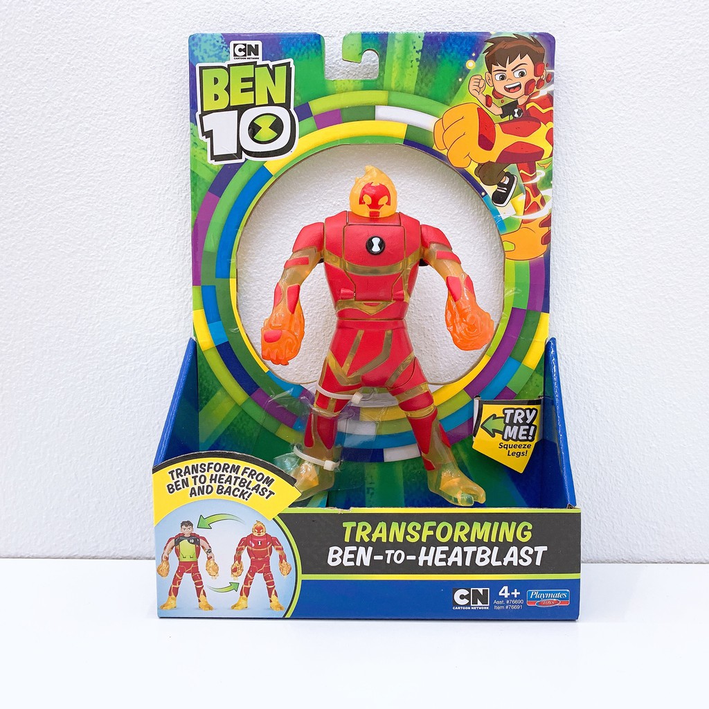 Ben 10 Biến Hình - Transforming Ben To Diamondhead - Hratblast - Shockrock