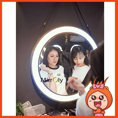 [NỔI BẬT] ✩ Gương Bàn Phấn Trang Điểm Makeup Có Đèn Led Đẹp Giá Sỉ Rẻ Hà Nội Đà Nẵng TPHCM 🍓 GƯƠNG MIRROLY