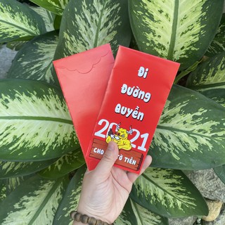 Lẻ Bao Lì Xì 2021 💋 TREND RAP VIỆT - SALE LỖ💋 - Tết Tân Sửu - Cùng Slogan Siêu Độc - Hình Cute - Độc Lạ - Bộ 2 - Rẻ