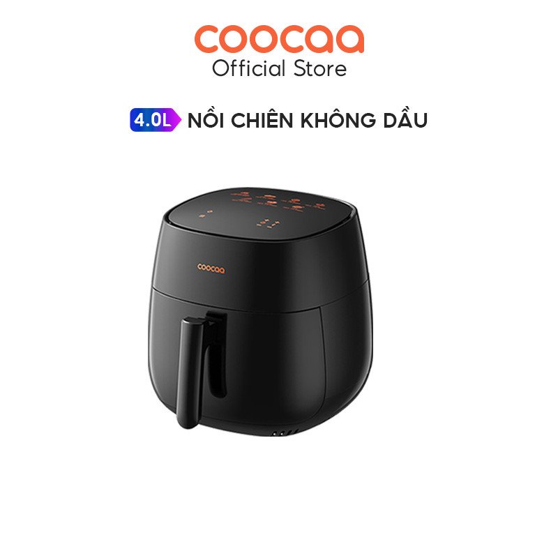 Nồi chiên không dầu 4L Coocaa AF-DE1 - Điều khiển điện tử cảm ứng - Công suất 1400W