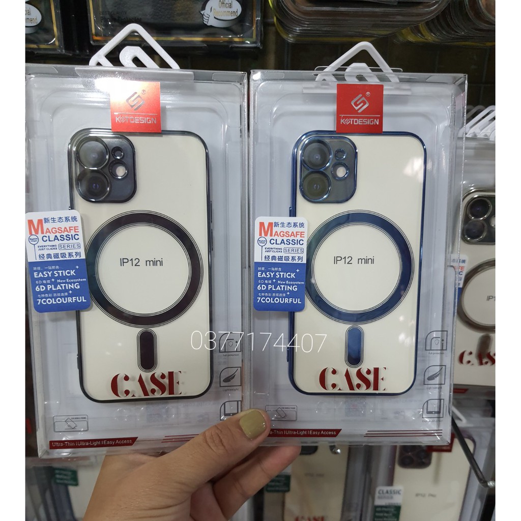 Ốp Lưng [hỗ trợ sạc không dây] - Ốp Lưng IPhone 12/ 12 Pro / 12 Pro Max / 12 Mini Từ Tính Với hỗ trợ sạc không dây