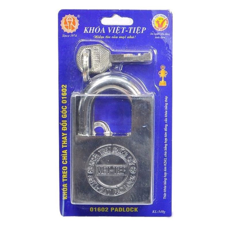 Ổ Khóa Cửa Việt Tiệp Chống Cắt 60mm