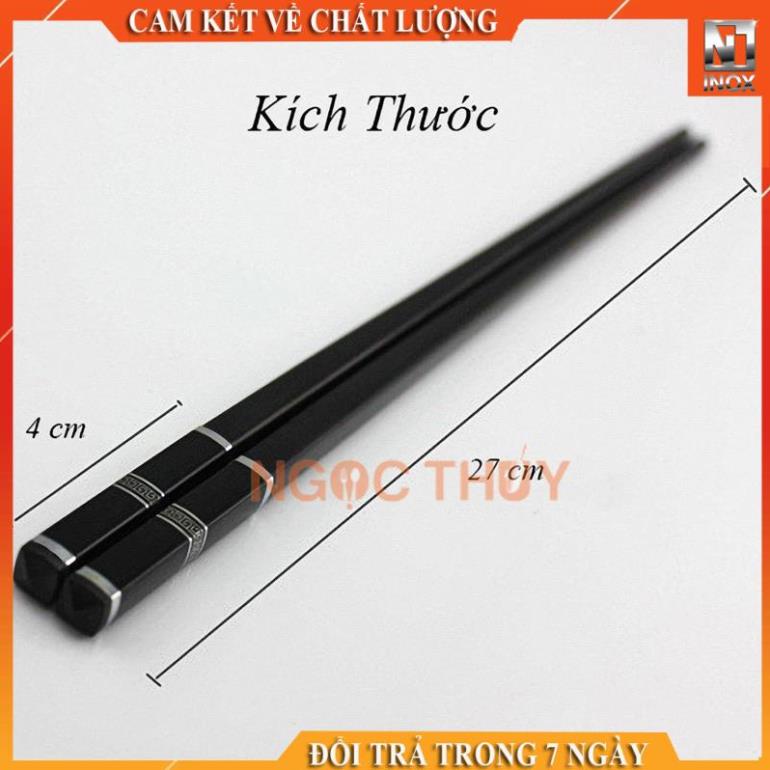 Set 5 đôi đũa nhật chống trơn, kháng khuẩn cao cấp