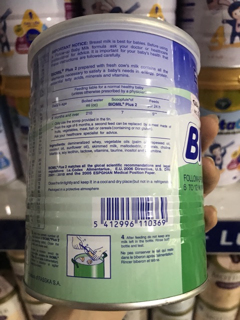 Sữa Biomil số 2 400g