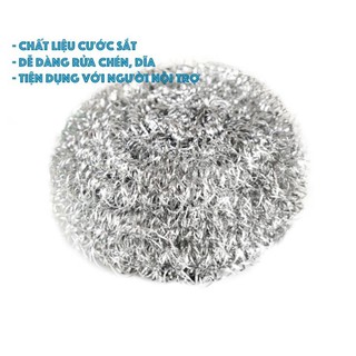 Set 4 Miếng Bùi Nhùi Cước Sắt Rửa Chén Đĩa