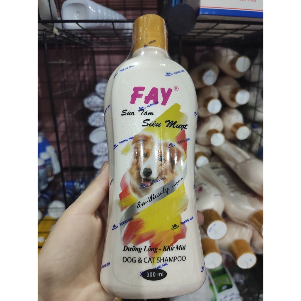 Sữa tắm Fay siêu mượt 300ml dành cho chó mèo - CutePets
