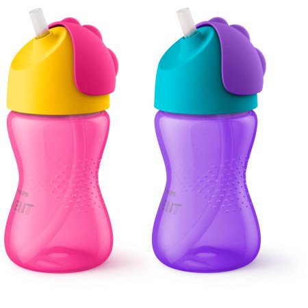 Bình nước ống hút Philips Avent có tay cầm 200ml