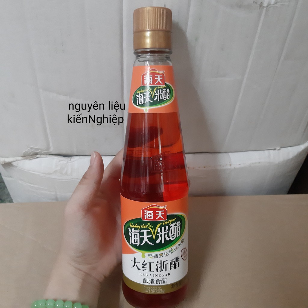 Giấm Tiều giấm đỏ,Dấm đỏ Hong kong 450ml