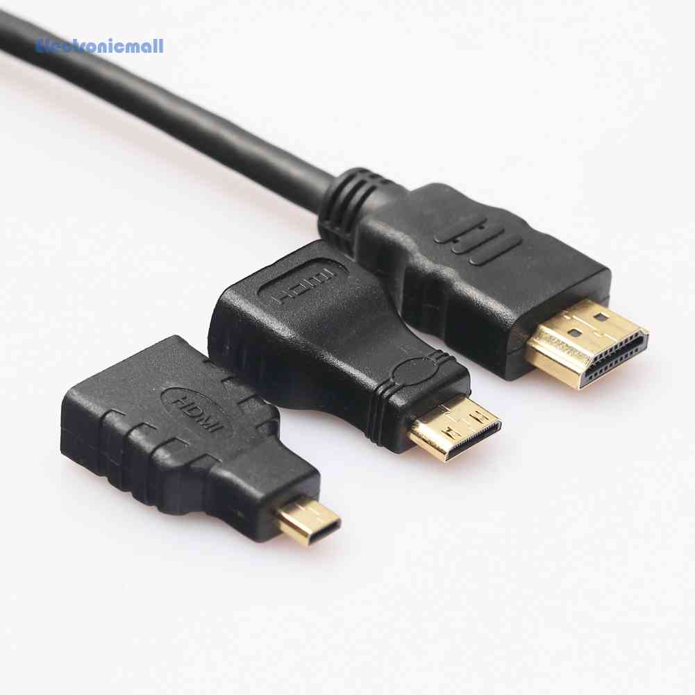 Cáp Chuyển Đổi HDMI-Mall01.vn Tốc Độ Cao 3 Trong 1 Cho PC TV PS4