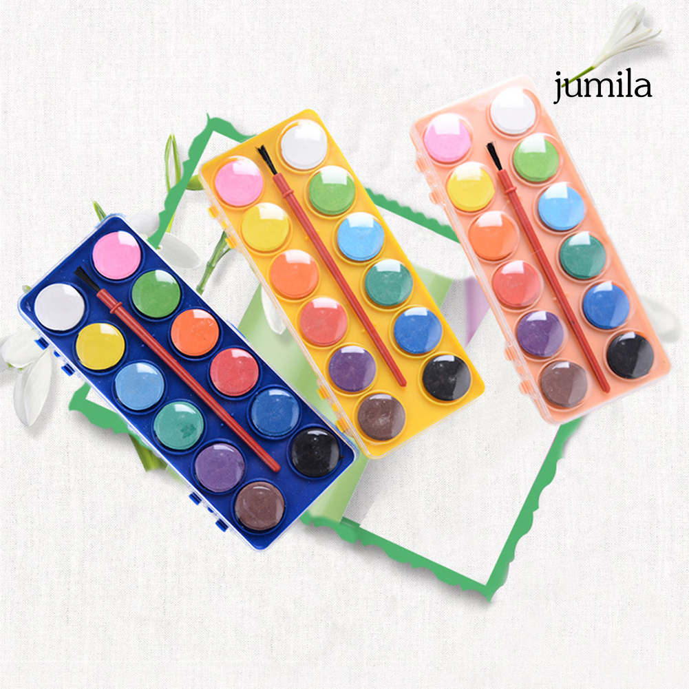 Bộ 12 Cọ Vẽ Màu Nước Dành Cho Bé Yêu