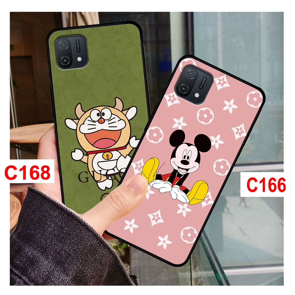 Ốp lưng Oppo A16k in hình gấu bearbrick , Doremon Guccii, Mickey L.V . ốp oppo a16k rẻ bền đẹp.