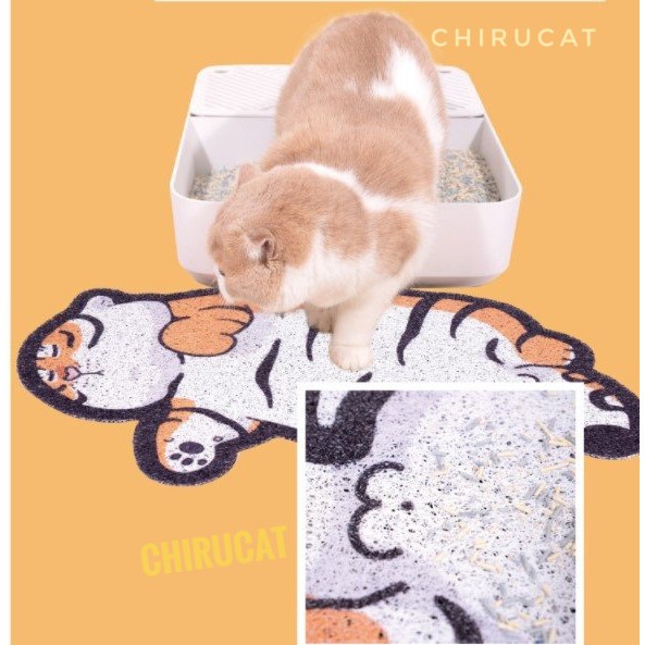 Thảm Chống Văng Cát Fat Tiger Thảm Chùi Chân Thấm Hút Nước Lưu Cát Văng