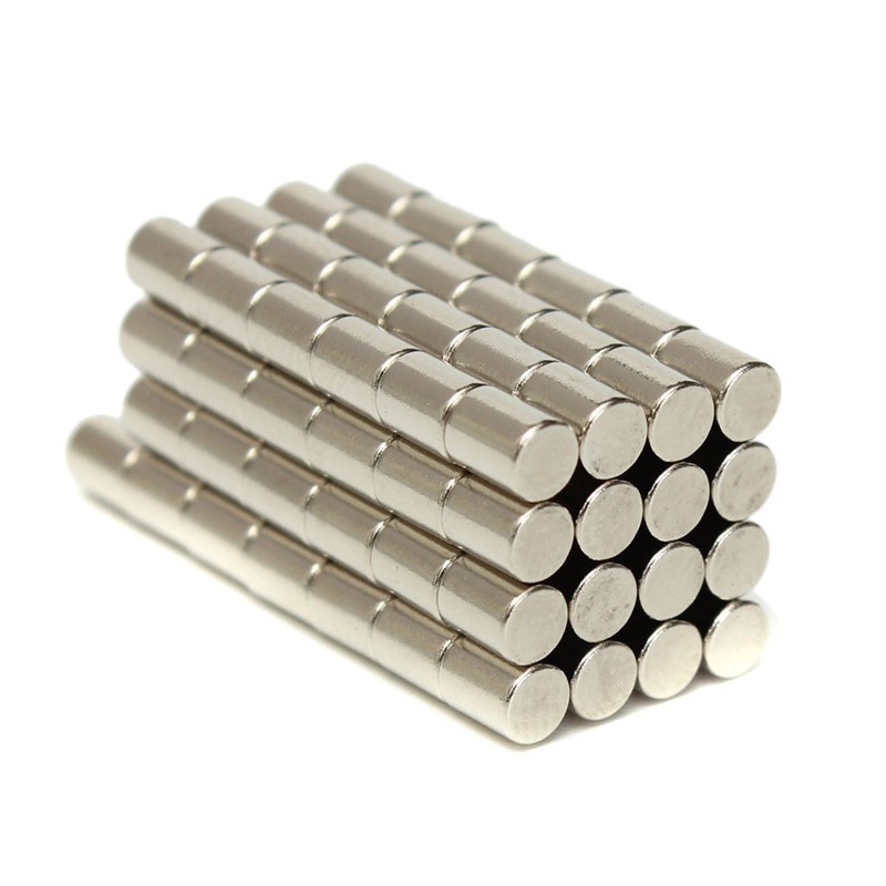 10 Viên Nam châm trắng 3x4mm, loại nam châm viên đất hiếm lực hút mạnh