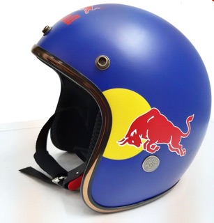 Nón bảo hiểm Red Bull 3/4