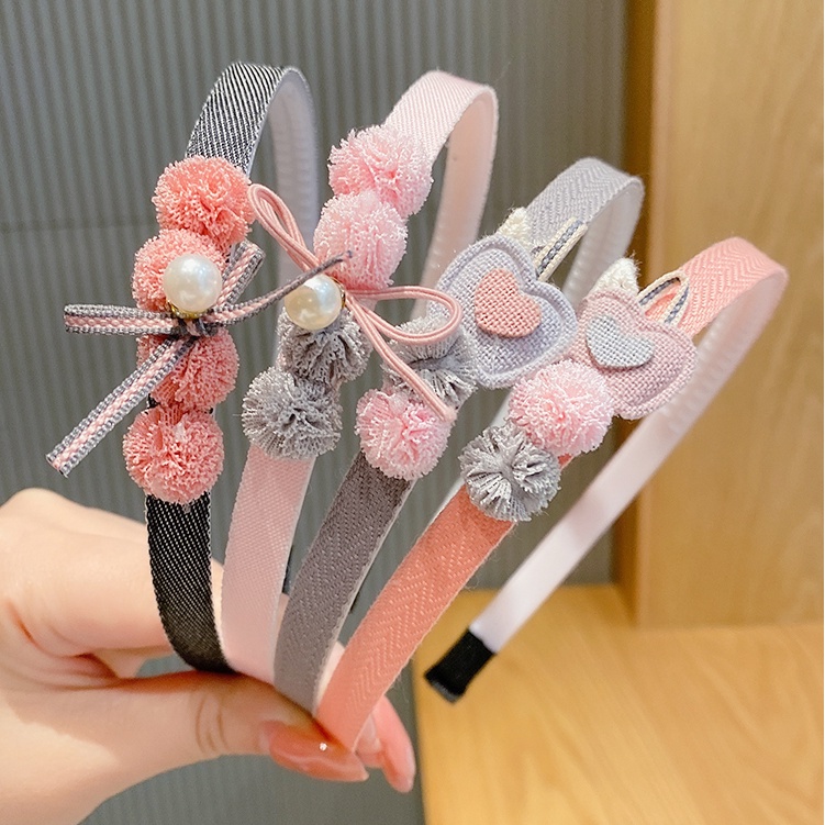 Băng đô cài tóc dễ thương không làm tổn thương tóc dành cho bé gái và các bạn nữ