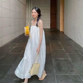 Đầm nữ dài hai dây thời trang hè 2021