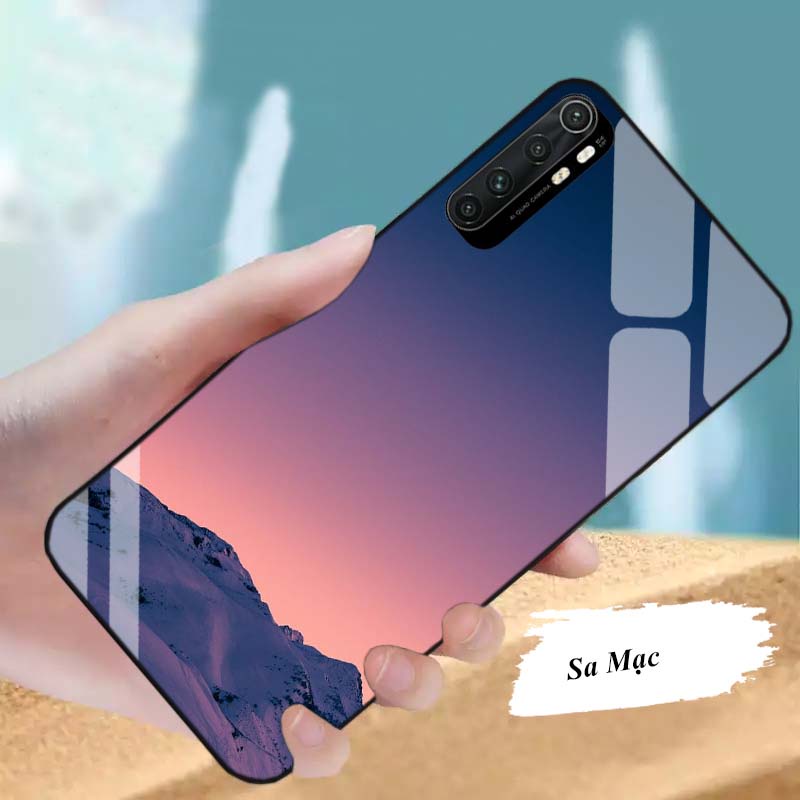 Ốp Lưng XIAOMI MI Note 10, Mi Note 10 Pro, Mi Note 10 Lite Mặt kính cường lực Cao Cấp, Sang Trọng thiết kế Độc Quyền