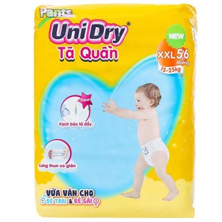 Tã quần unidry size xxl 56 miếng