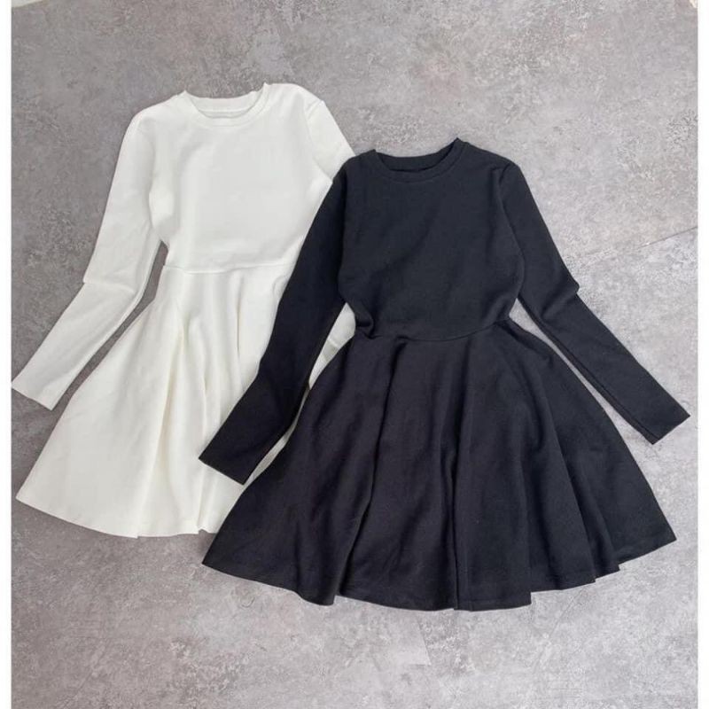 🍓 Váy umi hàn xoè tay dài kèm ảnh thật | BigBuy360 - bigbuy360.vn