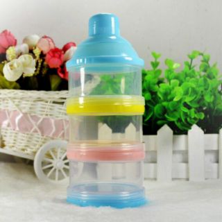Hộp chia sữa 3 ngăn tiện dụng cho bé