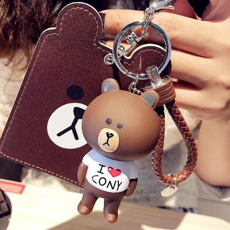 Phiên Bản Hàn Quốc Đa Dạng Họa Tiết Hoạt Hình Dễ Thương PVC Cao Su Mềm Sinh Viên Kitty EasyCard Giá Đỡ Thẻ Xe Buýt Làm Việc ID IC Đựng Thẻ Chìa Khóa Giá Đỡ Thẻ Thẻ