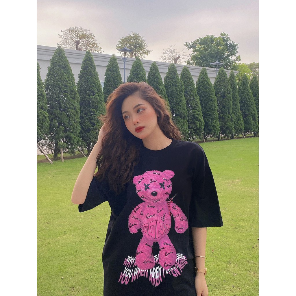 Áo Thun Cotton Form Rộng  Tee Teddy Gonz | BigBuy360 - bigbuy360.vn