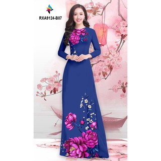 vải áo dài in 3d